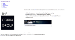 Desktop Screenshot of coruxgroup.com
